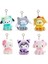 Pinshang 10 cm Kawaii Kuromi Peluş Bebek Kolye Sevimli Anime Karakter Peluş Oyuncaklar Anahtarlık Sırt Çantası Dekorasyon (Yurt Dışından) 4