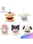 Japon Karikatür Sanrio Bölünmüş Serisi Puding Köpek Utangaç Gui Köpek Kulomi Tek Kelimelik At Bebek Peluş Kolye (Yurt Dışından) 1