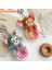 Pinshang 12 cm Tom ve Jerry Donut Anahtarlık Peluş Kolye Yumuşak Dolması Karikatür Anime Kolye Sırt Çantası Anahtarlık Dekorasyon (Yurt Dışından) 1