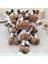 20 cm Oyuncak Mini Inek Sevimli Küçük Boy Ayı Bebek Buket Hediye Için Uygun Dıy Inek Peluş Bebek Çocuk Inek Peluş Oyuncak (Yurt Dışından) 1
