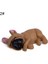 Inç Pvc Uyuyan Yalan Köpek Fransız Bulldog Bebek Heykelcik Oyuncak Araba Ev Dekor Köpek Modeli Oyuncaklar Çocuklar Için (Yurt Dışından) 2