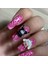 Sanrioed Mymelody Tırnak Takılar Takı Kawaii Hellokitty Reçine Tırnak Taşlar Rhinestone Kuromi Akrilik Nail Ipuçları Dekorasyon (Yurt Dışından) 3