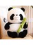 Panda Doldurulmuş Hayvanlar Bebek Yumuşak Dolması Panda Bambu Peluş Oyuncaklar Seti Kız Erkek Çocuklar Için Doğum Günü Yılbaşı Hediyeleri (Yurt Dışından) 2