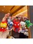 Disney Avengers Kahraman Aksiyon Figürü Anahtarlık Marvel Anime Karikatür Örümcek Adam Demir Adam Modeli Kaptan Amerika Anahtarlık Çocuk Kız Oyuncakları (Yurt Dışından) 3