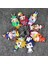 Digimon Şekil Oyuncaklar Agumon Gabumon Koromon Tanemon Gomamon Piyomon Patamon Yagamı Taıchı Bebekler Anahtarlık Kolye (Yurt Dışından) 4
