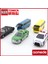 Takara Tomy Tomica 1/64 Metal Ölçekli Döküm Ahşap Araba Itfaiye Kamyonu Kibrit Kutusu Arabalar Araba Oyuncak Cn-02 Taksi Polis Çin Otobüsü Kırmızı Bayrak (Yurt Dışından) 3