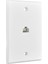 Bağlantı Noktalı Ethernet Duvar Plakası, RJ45 Keystone Dişi - Dişi Sıralı Bağlayıcı Eklemeli Keystone Jack Duvar Plakası (Yurt Dışından) 3