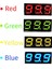 Takım Dc Voltmetre Ekran 3 Telli Dc 0-100 V Gerilim Test Cihazı 0.28 Inç LED Panel Mini (Yurt Dışından) 2