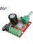 12V Mini Hi-Fi PAM8610 Ses Stereo Amplifikatör Kurulu 2X10W Çift Kanallı D Sınıfı En Düşük 2*10W 12V Dc 20MA Isı Emici (Yurt Dışından) 1