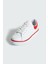Rahat Taban Renk Şeritli Bağcıklı Kadın Sneaker 001-340-24BKIRMIZI 5