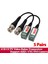 10 Adet Cctv Video Balun Cctv Pasif Alıcı-Vericiler 2000FT Mesafe (Yurt Dışından) 3