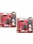 2pcs Xy-Bt-Mini Kırmızı Bluetooth Ses Alıcı Kartı Bluetooth 5.0 Mp3 Kayıpsız Dekoder Kartı (Yurt Dışından) 2