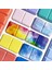 Resim Stili Olarak Renk 13 Starry Watercoloroil Akrilik Boyalar Teneke Kutu Boş Palet Boyama Depolama Boya Tepsisi Kutusu Sanat Malzemeleri Için Yarım Tava ile (Yurt Dışından) 4