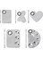 No.5 Tarzı Paslanmaz Çelik Boya Paleti Tepsisi Karıştırma Çubuğu Spatula Seti Nail Art Tedarik Suluboya Yağlıboya Makyaj Paleti (Yurt Dışından) 2