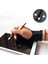 Üç Katman Stili M Beden Kirlenme Önleyici Iki Parmak Eldiven Sanatçı Çizim ve Kalem Grafik Tablet Pad Ev Anti-Kirlenme Eldiven Sağ Sol El Eldiven (Yurt Dışından) 5