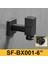 SF-BX001-6 Tarzı Siyah Pirinç Duvara Monte Banyo Köşe Çamaşır Makinesi Musluk Açık Dış Bahçe Bibcock Banyo Tuvalet Paspas Havuz Muslukları (Yurt Dışından) 1