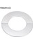 140X81MM Tarzı Paslanmaz Çelik Su Borusu Duvar Kapakları Kendinden Yapışkanlı Banyo Duş Bataryası Dekoratif Kapak Krom F Aksesuarları (Yurt Dışından) 1