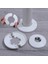 33-77MM Tarzı Musluk Aksesuarları Musluk Dekoratif Musluk Dekoratif Kapaklar Boru Duvar Kapakları Faydalı Plastik Duvar Kapakları (Yurt Dışından) 5