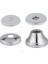 15X56X32MM Tarzı Krom Paslanmaz Çelik Su Borusu Duvar Kapakları Banyo Su Arıtma Kapak Aksesuarları (Yurt Dışından) 2