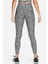 Dri-Fit Mid Rise Leggings 7/8 3 Cepli Toparlayıcı Tayt Siyah Gri 2