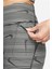 Dri-Fit Mid Rise Leggings 7/8 3 Cepli Toparlayıcı Tayt Siyah Gri 3