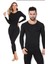 Belifanti Collection Unisex Termal Içlik Alt Üst Takım Polar Maske Polar Eldiven Set 2