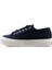 2740 Platform Navy Unisex Günlük Ayakkabı 2740-PLATFORM-NAVY Mavi 2