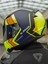Rapıd 2 Extra Mat Neon Sarı-Navy Mavi Kask 1