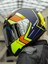 Rapıd 2 Extra Mat Neon Sarı-Navy Mavi Kask 3