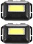 2x Cob LED Mini Kafa Işık Lambası Far 3 Modu Yağmur Geçirmez Kafa Torch El Feneri Kafası Açık Kamp Balıkçılık Için Siyah (Yurt Dışından) 1