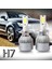 Quanbu Yeni 2 Adet C6 LED Araç Far Kiti Cob H7 36W 7600LM Beyaz Ampuller (Yurt Dışından) 1