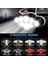 Xhhdqes Far Şarj Edilebilir 8led USB Şarj Edilebilir Kafa Lambası Süper Parlak Açık Şarj Edilebilir Kafa El Feneri Ipx4 Su Geçirmez (Yurt Dışından) 1
