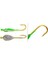 Nxfdsıoz 12 Adet Balık Yalancı Yem Kafa Kanca Seti Balıkçılık Lures Jig Kafa Yem Yumuşak Solucan Karides Lures Tatlı Su Tuzlu Su Balıkçılık (Yurt Dışından) 2