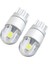 Adet W5W T10 2 Smd 3030 LED Ampuller Süper Parlak Beyaz Araba Dış Gündüz Farları Ampul 12 V Lisans Işığı (Yurt Dışından) 1