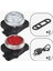 Eıtgzwas Açık Bisiklet Su Geçirmez Cob 3 LED USB Şarj Edilebilir 4 Mod Bisiklet Gece Ridefront Kafa Lambası ve Arka Kuyruk Lambası (Yurt Dışından) 1
