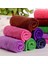30X30 cm Mikrofiber Havlu Ev Banyo Yüz Havlusu Düz Renk Hızlı Kuru Saç Havlusu Bayan El Havlusu Emici Yüz Havlusu (Yurt Dışından) 3