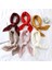 Yeni Buruşuk Kare Ipek Eşarp Küçük Boyun Bandana Kadınlar Için Buruşuk Katı Hairband Dekorasyon Sıska Kolu Şeritler Fular (Yurt Dışından) 1