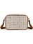 Monogram Bej/taba Kadın Çapraz Askılı Çanta Nv 1002-MN 3