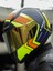 Rapıd 2 Extra Mat Neon Sarı-Navy Mavi Kask 1