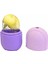 Buz Silindirleri Masaj Yüz Buz Küpü Buz Yüz Kontur Küp Silindirleri Sağlam - Koyu Mor+Açık Mor (Yurt Dışından) 1