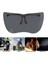Açık Bisiklet Güneş Gözlüğü Unisex Anti-Uv Visor Wrap Güneş Gözlüğü Moda Bisiklet Bisiklet Gözlük Yüz Kalkanı Koruma Koruyucu Araçları (Yurt Dışından) 2