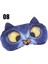 Sevimli Kedi Uyku Maskesi Doğal Uyku Göz Maskesi Siperliği Kapak Gölge Göz Bandı Kadın Erkek Yumuşak Taşınabilir Seyahat Eyepatch8（8） (Yurt Dışından) 1