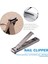 Taşınabilir Katlanır Tırnak Makası Çelik Tırnak Pedikür Güzellik Makası Manikür Yüzükler Clippers Ayak Araçları Kesici F L6U5 (Yurt Dışından) 3