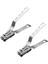 2x Paslanmaz Çelik Tırnak Ipuçları Clipper Giyotin Manikür Nail Art Ayak Parmakları Clippers Araçları (Yurt Dışından) 1