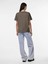 Pieces 17140802 0 Yaka Kadin Body - Kahverengi 5