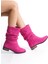Kadın Körüklü Günlük Bot UN001-0124/FUŞYA Süet/39 1
