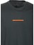 Erkek Oversize Tişört Antrasit Sırt Baskılı Bisiklet Yaka Pamuk Slim Fit Baskılı T-Shirt Ncs Jeans 1190 5