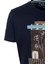 Erkek Tişört Bisiklet Yaka Lacivert Pamuk Slim Fit Baskılı T-Shirt Ncs Jeans 1228 4