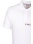 Erkek Polo Yaka Tişört Beyaz Pamuk Slim Fit Ribanalı Kol Nakışlı T-Shirt Ncs Jeans 1169 4