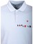Erkek Polo Yaka Tişört Mavi Pamuk Slim Fit Ribanalı Kol Nakışlı T-Shirt Ncs Jeans 1169 2